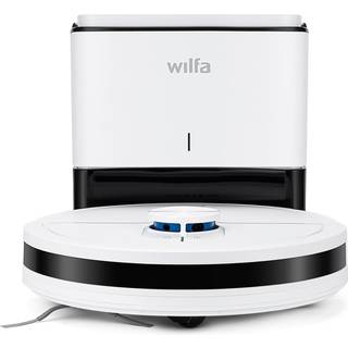 Wilfa Innobot RVC-B4LIN+ robotstøvsuger, gulvvask, 4000 PA, hvid