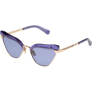 Karen Walker Fantasia KAS2231353 55 Solbriller Kvinder Blue - Transparent Powder Blue On Gold - 55mm