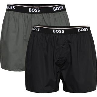 BOSS BLACK 2-Pack Boxer Shorts Green/Black