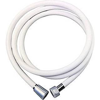 Bruseslange 1500 mm hvid. Antibakteriel