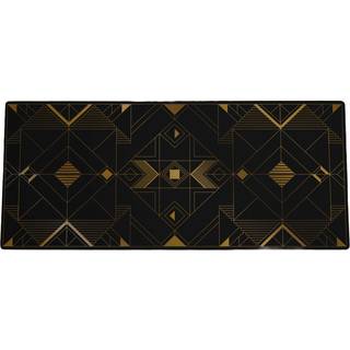 GMK CYL Black & Gold - Golden Angles Deskmat 2XL