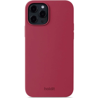 Phone Case Silicone Red Velvet iPhone 12 - Rød - Add QTY