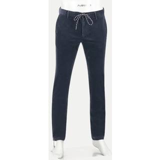 Alberto Herren Hosen blau Slim Fit