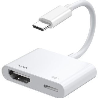 USB-C til HDMI + USB-C-adapter med høj opløsning