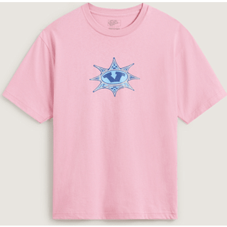 Vans - Star Checker T-Shirt, Man, Pink, Size: S - Pink - S