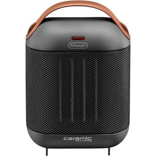 Bærbar keramisk varmeapparat DeLonghi HFX30C18IW Sort Antracit 1800 W