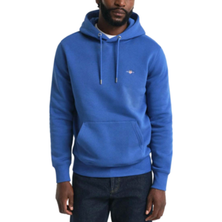 GANT Herre Shield hættetrøje (XXL) RICH Blå