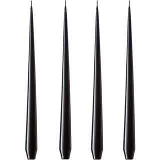 ester & erik ester & erik lys Lakeret 4-pak Raw black, 32 cm