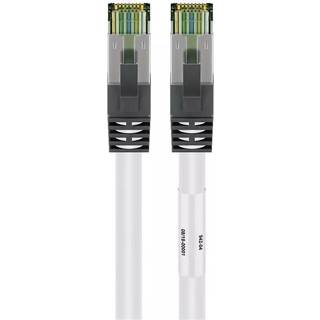 CAT 8.1 S/FTP RJ45 netværkskabel | Hvid | 5 meter | PRIS-MATCH