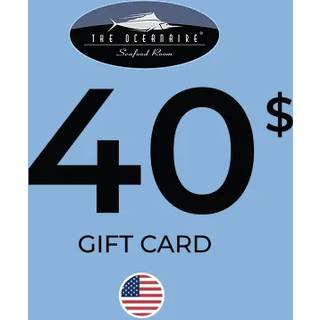 The Oceanaire Gift Card 40 USD Key - UNITED STATES