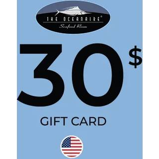 The Oceanaire Gift Card 30 USD Key - UNITED STATES