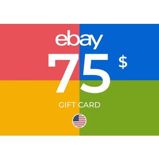 eBay Gift Card 75 USD Key - UNITED STATES