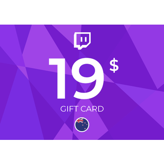 Twitch Gift Card 19 AUD Key - AUSTRALIA