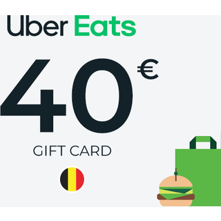 Uber Eats Gift Card 40 EUR Key - BELGIUM