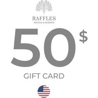 Raffles Hotels & Resorts Gift Card 50 USD Key - UNITED STATES