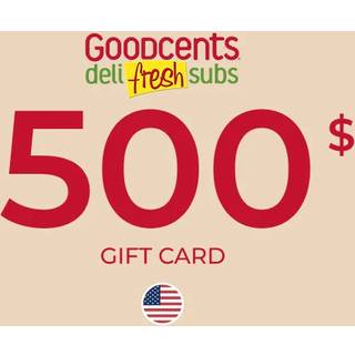 Goodcents Deli Gift Card 500 USD Key - UNITED STATES