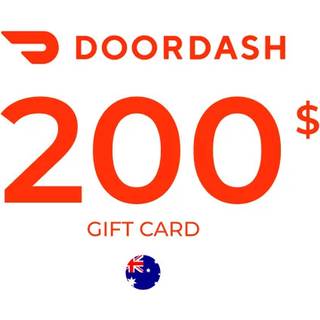 DoorDash Gift Card 200 AUD Key - AUSTRALIA