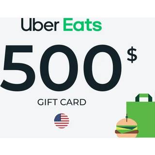 Uber Eats Gift Card 500 USD Key - UNITED STATES
