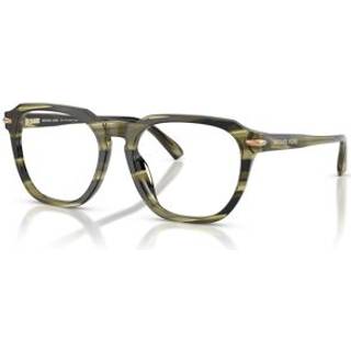 Michael Kors Mand Michael Kors MK4174U WOLF CREEK 4040 Optiske stel Acetat Grøn Transparent Firkantet Normal