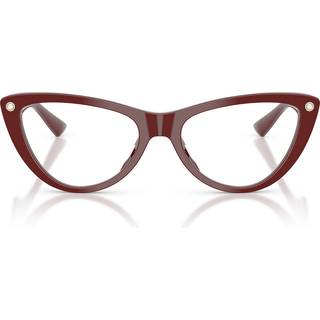 Jimmy Choo Kvinde JC3044HU 5057 Optiske stel Acetat Rød Transparent Cat Eye Normal