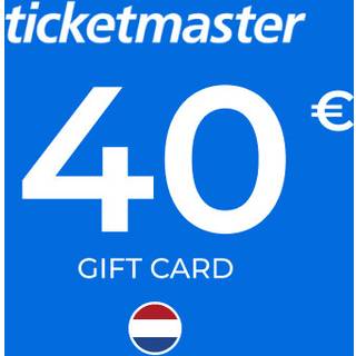 Ticketmaster Gift Card 40 EUR Key - NETHERLANDS