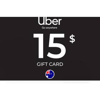 Uber Rides Gift Card 15 AUD Key - AUSTRALIA