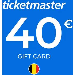 Ticketmaster Gift Card 40 EUR Key - BELGIUM
