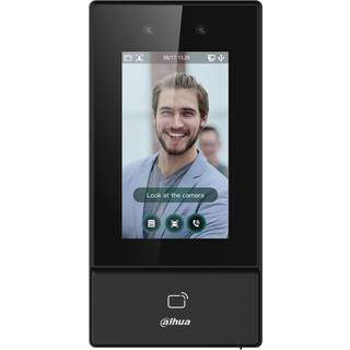 Dahua Sprechanlage mit Gesichtserkennung DHI-ASI6213S-D Zutritt mit Gesicht, Fingerprint oder Kartenleser