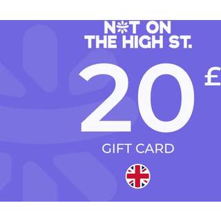 Not on The High Street Gift Card 20 GBP Key - UNITED KINGDOM