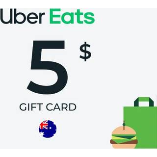 Uber Eats Gift Card 5 AUD Key - AUSTRALIA