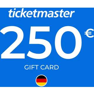 Ticketmaster Gift Card 250 EUR Key - GERMANY