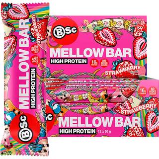 Body Science Mellow Proteinbar - Strawberry (12 x 50g)