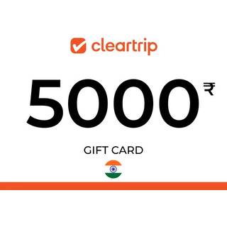 Cleartrip Gift Card 5000 INR Key - INDIA
