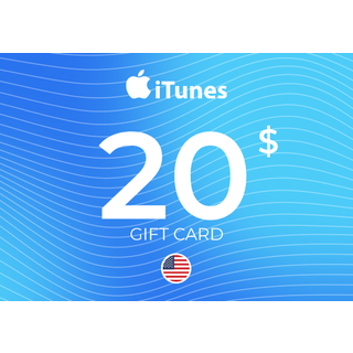 Apple iTunes Gift Card 20 USD Key - UNITED STATES