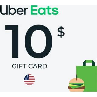 Uber Eats Gift Card 10 USD Key - UNITED STATES
