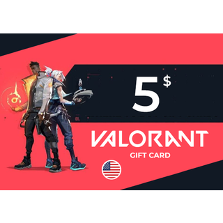 VALORANT Gift Card 5 USD Key - UNITED STATES