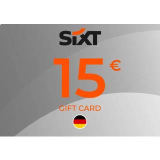 Sixt Gift Card 15 EUR Key - GERMANY