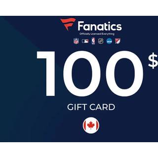 Fanatics Gift Card 100 CAD Key - CANADA