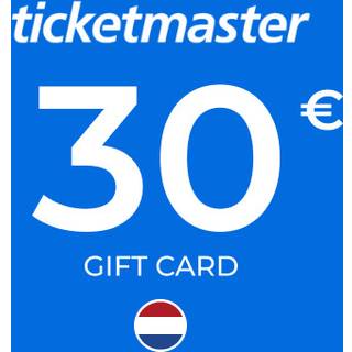 Ticketmaster Gift Card 30 EUR Key - NETHERLANDS