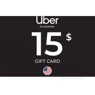 Uber Rides Gift Card 15 USD Key - UNITED STATES