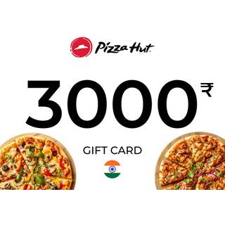Pizza Hut Gift Card 3000 INR Key - INDIA
