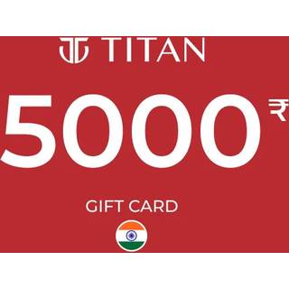 Titan Gift Card 5000 INR Key - INDIA