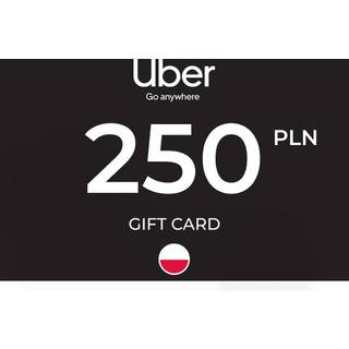 Uber Gift Card 250 PLN Key - POLAND