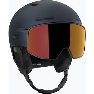 Salomon Driver Prime Sigma Plus, skihjelm med visir, mørkeblå