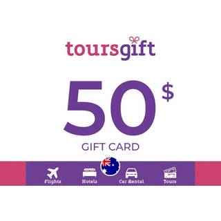 ToursGift Gift Card 50 AUD Key - AUSTRALIA