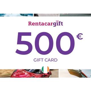 RentacarGift Gift Card 500 EUR Key - IRELAND
