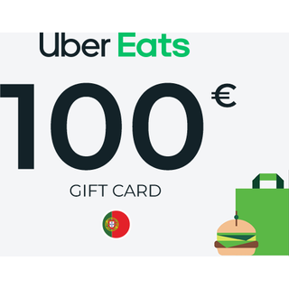 Uber Eats Gift Card 100 EUR Key - PORTUGAL