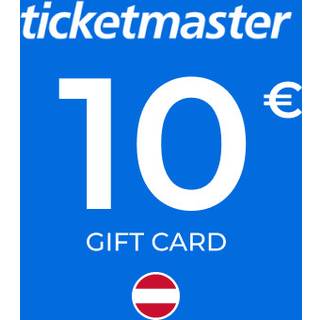 Ticketmaster Gift Card 10 EUR Key - AUSTRIA