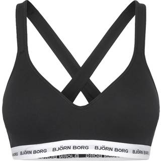 Björn Borg Women's Logo Bralette Black Beauty, XS