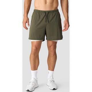 Stride 2-in-1 Shorts Men Army